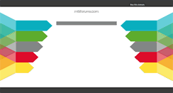 Desktop Screenshot of mtkforums.com